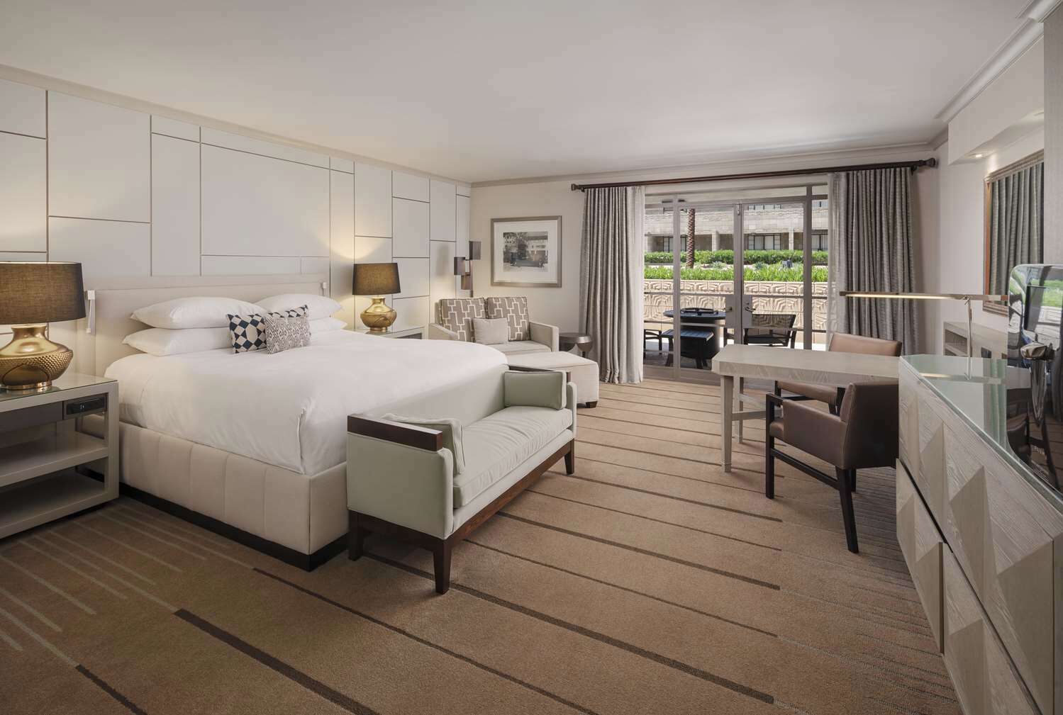 Premium bedding, memory foam beds, in-room safe, individually decorated