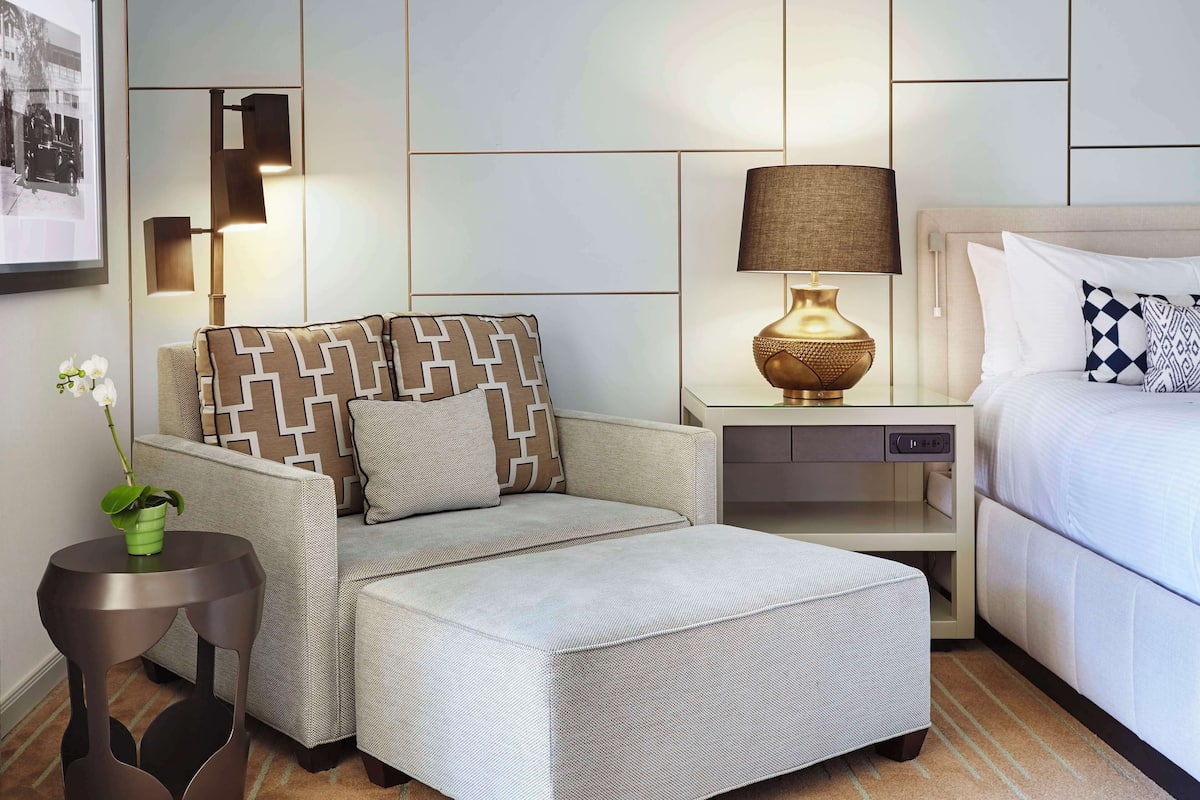 Room, 1 King Bed, Balcony (Resort, Balcony/Patio) | Living area | 55-inch LCD TV with cable channels, TV, DVD player