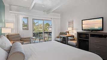 Roupas de cama premium, cofres nos quartos, individualmente decorados
