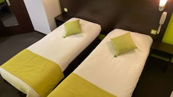 Standard Room, 2 Twin Beds | Memory foam beds, in-room safe, individually furnished, desk