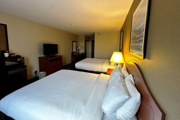 Premium bedding, pillowtop beds, iron/ironing board, free WiFi