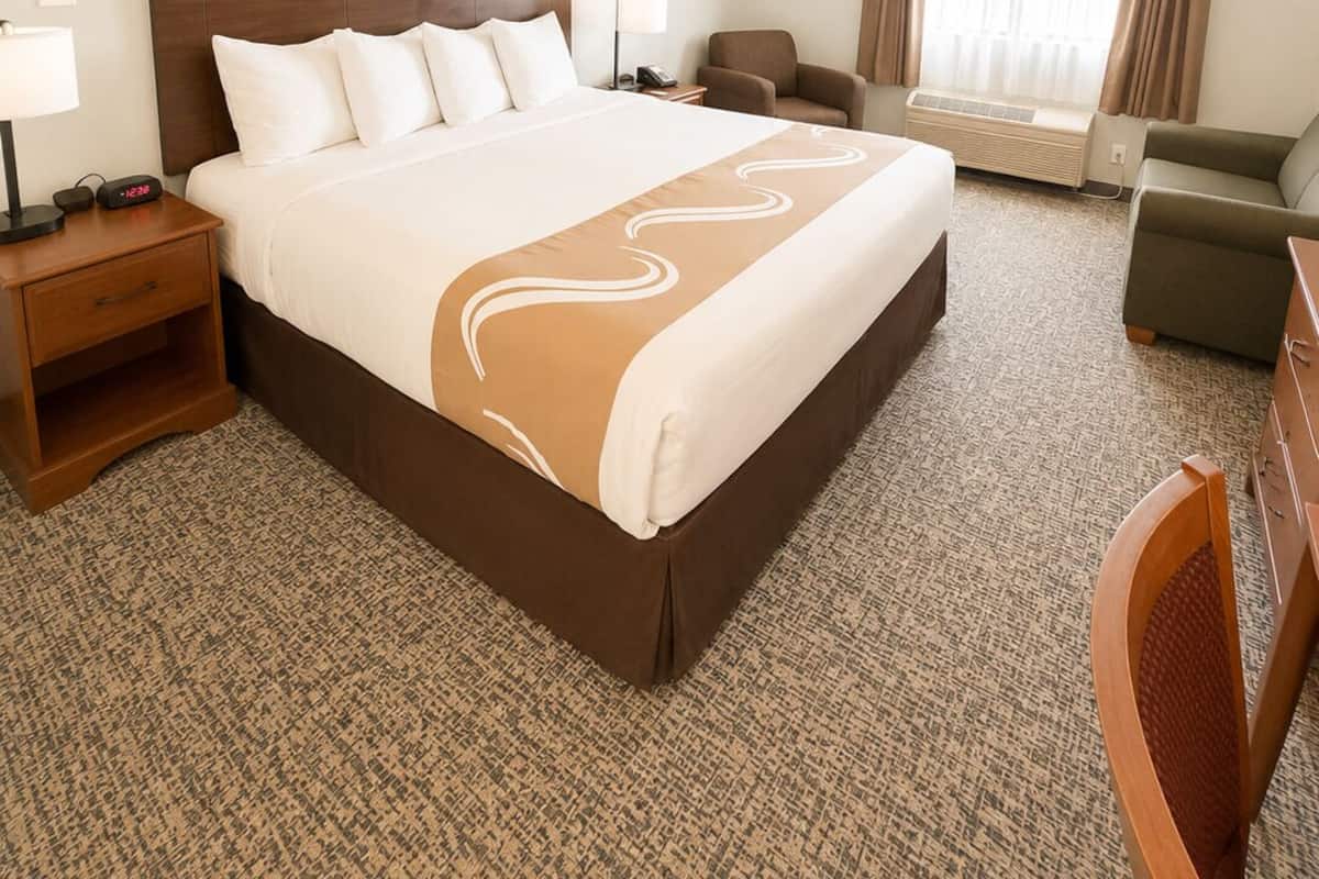 Room, 1 King Bed, Non Smoking | Premium bedding, pillowtop beds, iron/ironing board, WiFi (free)