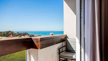 Deluxe Suite, Balcony, Partial Sea View | Balcony