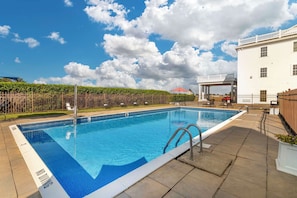 Seasonal outdoor pool