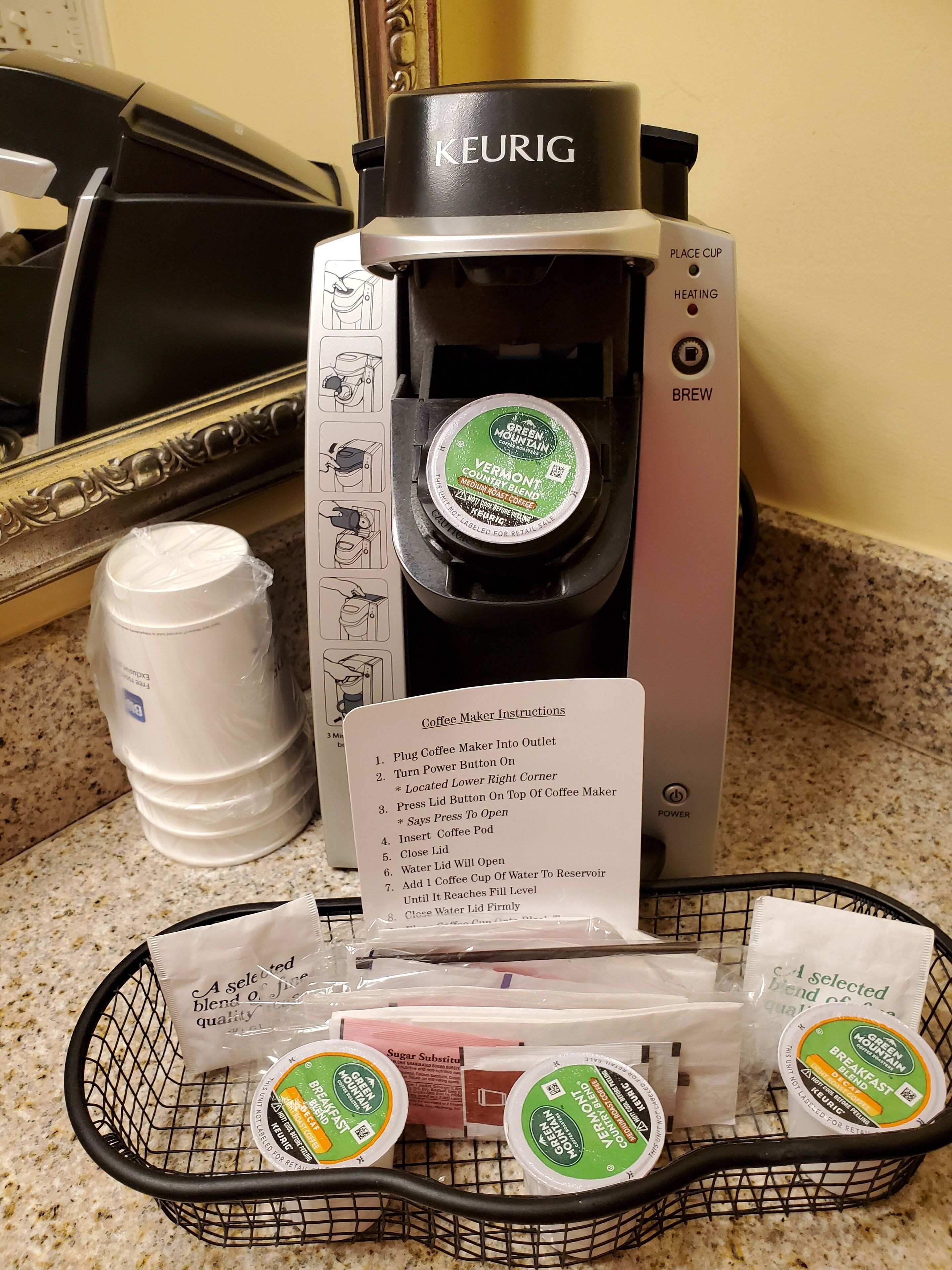 coffee and/or coffee maker