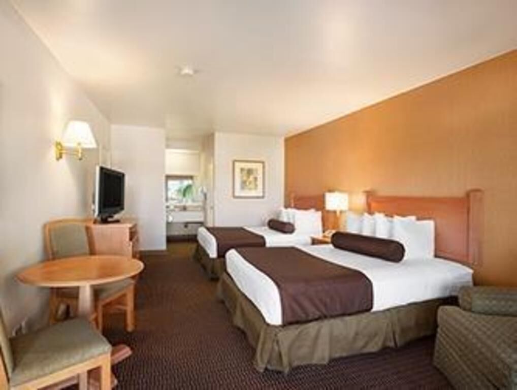 Pillow-top beds, in-room safe, desk, laptop workspace