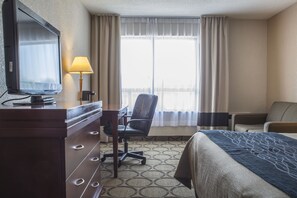 Standard Room, 1 Queen Bed, Non Smoking | Desk, blackout drapes, iron/ironing board, free cribs/infant beds