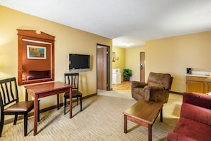Desk, iron/ironing board, free WiFi, bed sheets