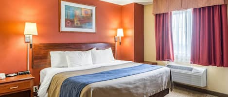 Desk, iron/ironing board, free WiFi, bed sheets