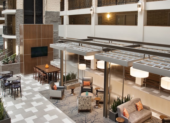 Sala de estar en el lobby
