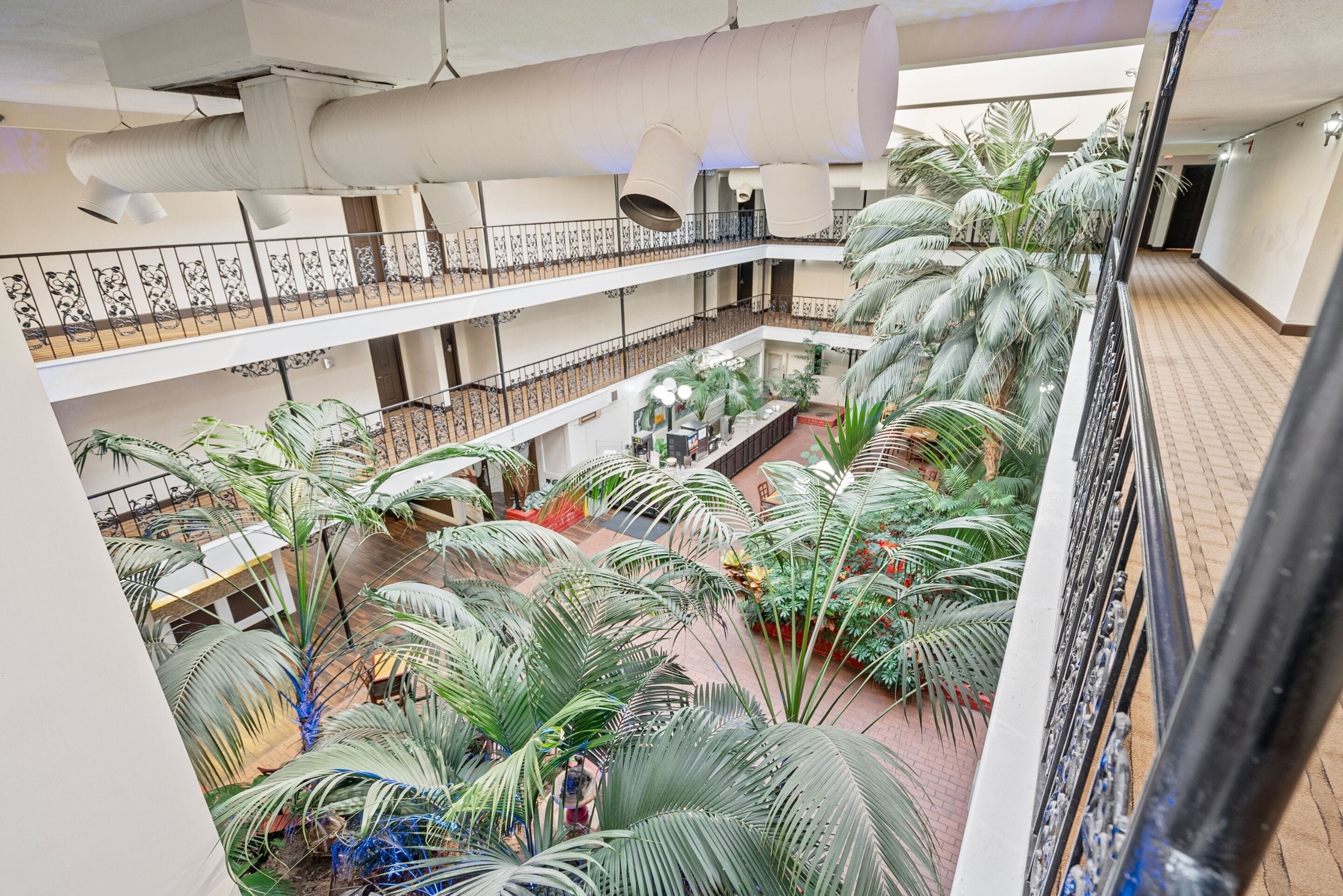 Sala de estar en el lobby