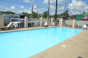 Seasonal outdoor pool