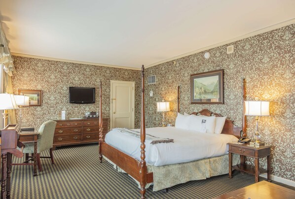 Luxe kamer, 1 kingsize bed, niet-roken | Lakens van Egyptisch katoen, luxe beddengoed, donsdekens