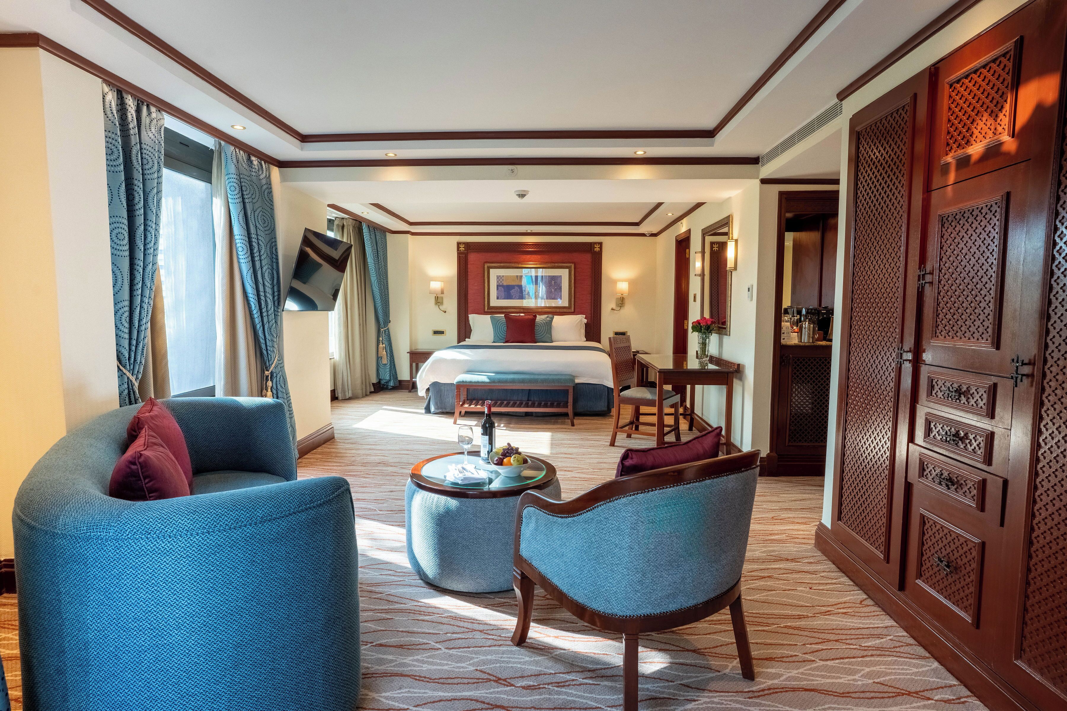 Superior Room | Living area | 21-inch LCD TV with satellite channels, TV, pay films