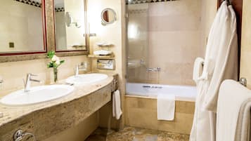 Superior Room | Bathroom | Separate tub and shower, designer toiletries, hair dryer, bathrobes