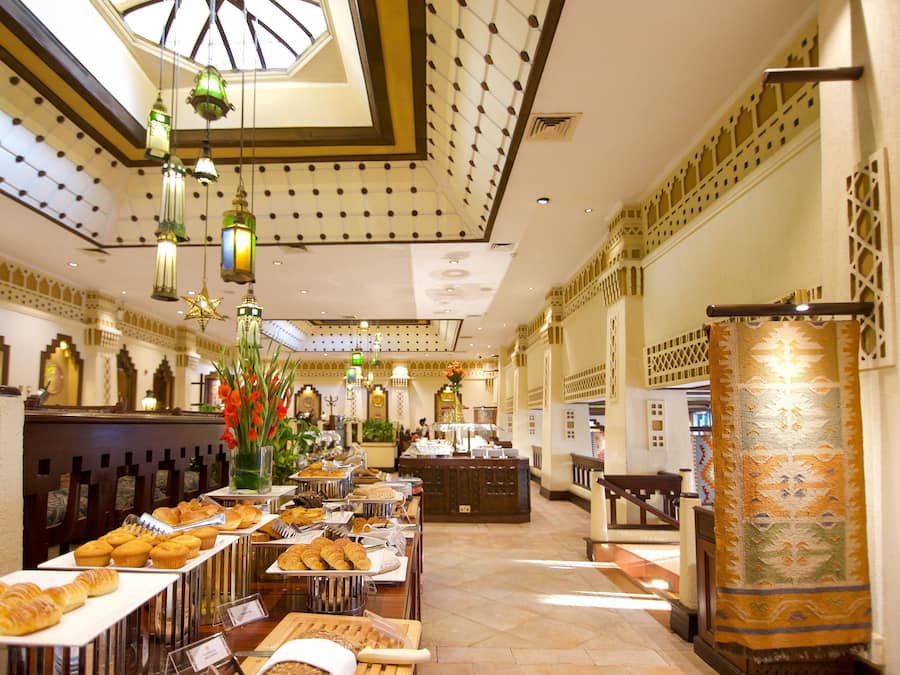 Daily buffet breakfast for a fee