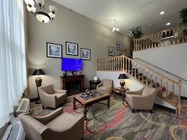 Sala de estar en el lobby