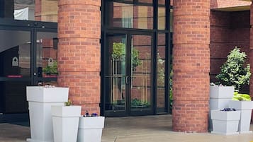 Entrada de l'allotjament