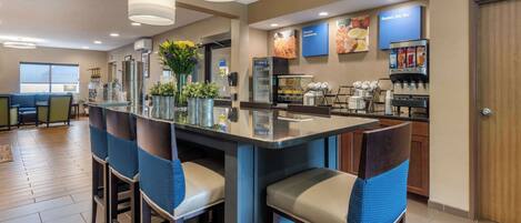 Petit déjeuner buffet compris tous les jours