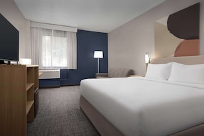 Room, 1 King Bed | Premium bedding, pillow-top beds, individually furnished, desk