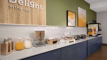 Free daily continental breakfast
