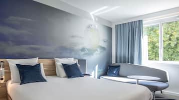 Chambre Classique, 1 lit double et 1 canapé-lit