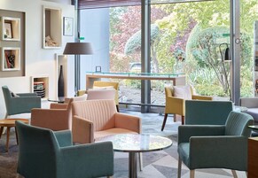 Zona de estar del vestíbulo