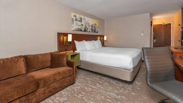 Chambre, 1 très grand lit et 1 canapé-lit, non-fumeur (Upper Floor, Stair Access Only) | Draps en coton égyptien, literie de qualité