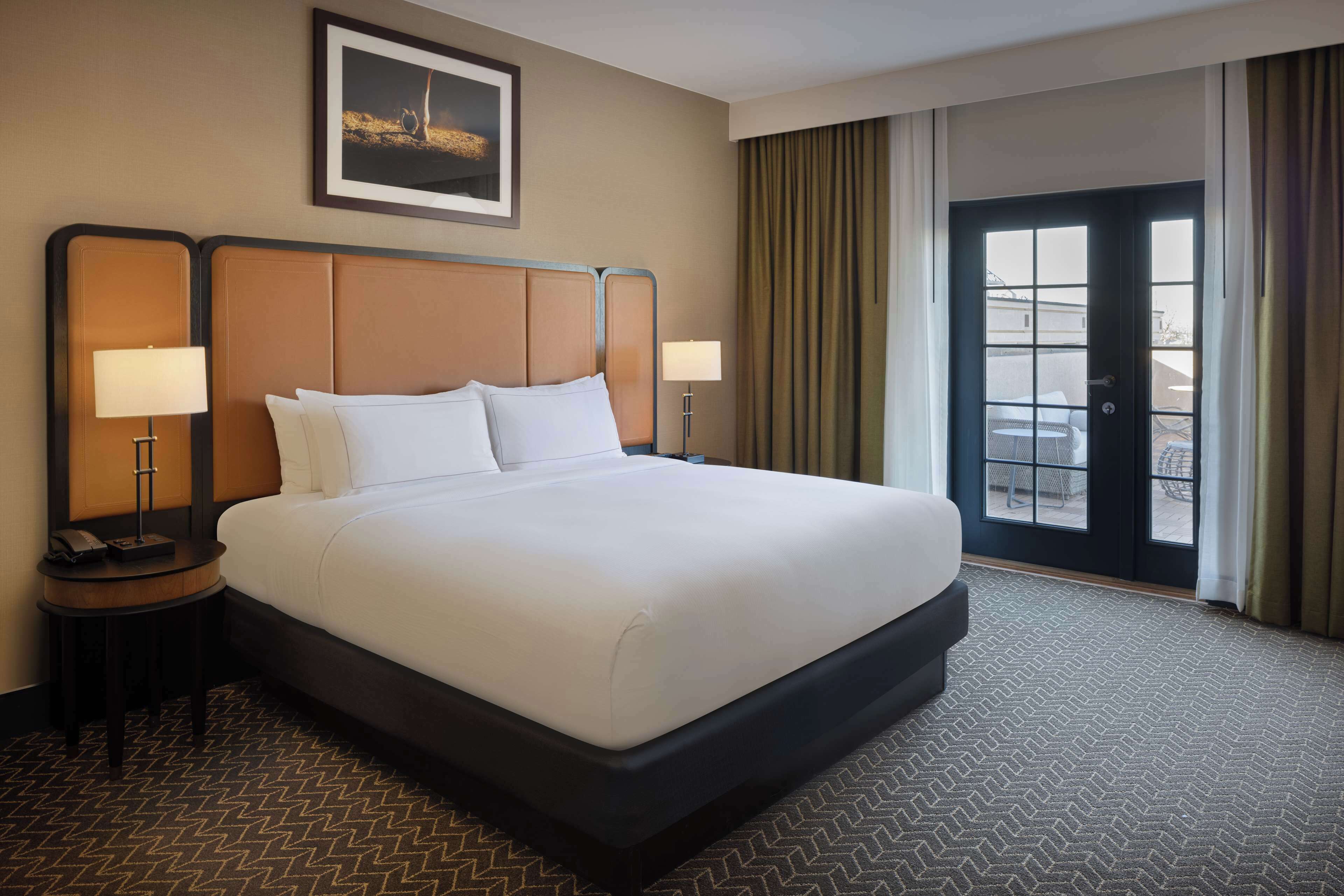 two room conference suite, 1 king bed | premium bedding, in-room safe, blackout curtains, iron/ironing board