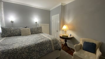 Room, 1 King Bed (Dick's Room) | Individually decorated, individually furnished, iron/ironing board