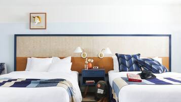 Allergivenligt sengetøj, minibar, pengeskab på værelset, skrivebord