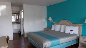 Free WiFi, bed sheets