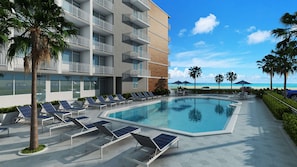 Pool - RUSHHH Daytona Beach, Tapestry Collection by Hilton (Daytona Beach Shores)