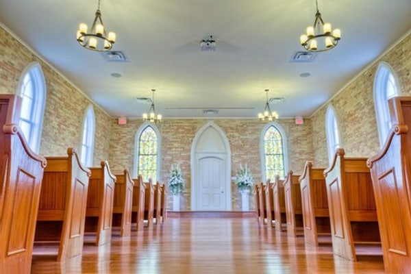 Indoor wedding