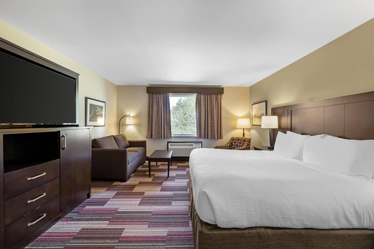 Habitación estándar, 1 cama de matrimonio grande, no fumadores (with Sofabed) | Ropa de cama de alta calidad y edredones de plumas