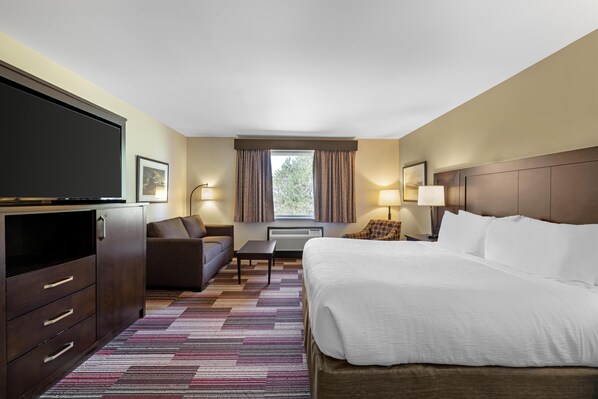 Habitación estándar, 1 cama King size, para no fumadores, refrigerador y microondas (with Sofabed) | Ropa de cama de alta calidad, edredón y camas con pillow-top 