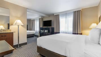 Desk, iron/ironing board, free WiFi, bed sheets