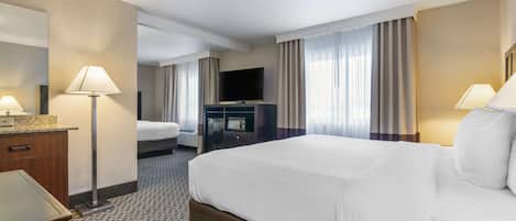 Desk, iron/ironing board, free WiFi, bed sheets