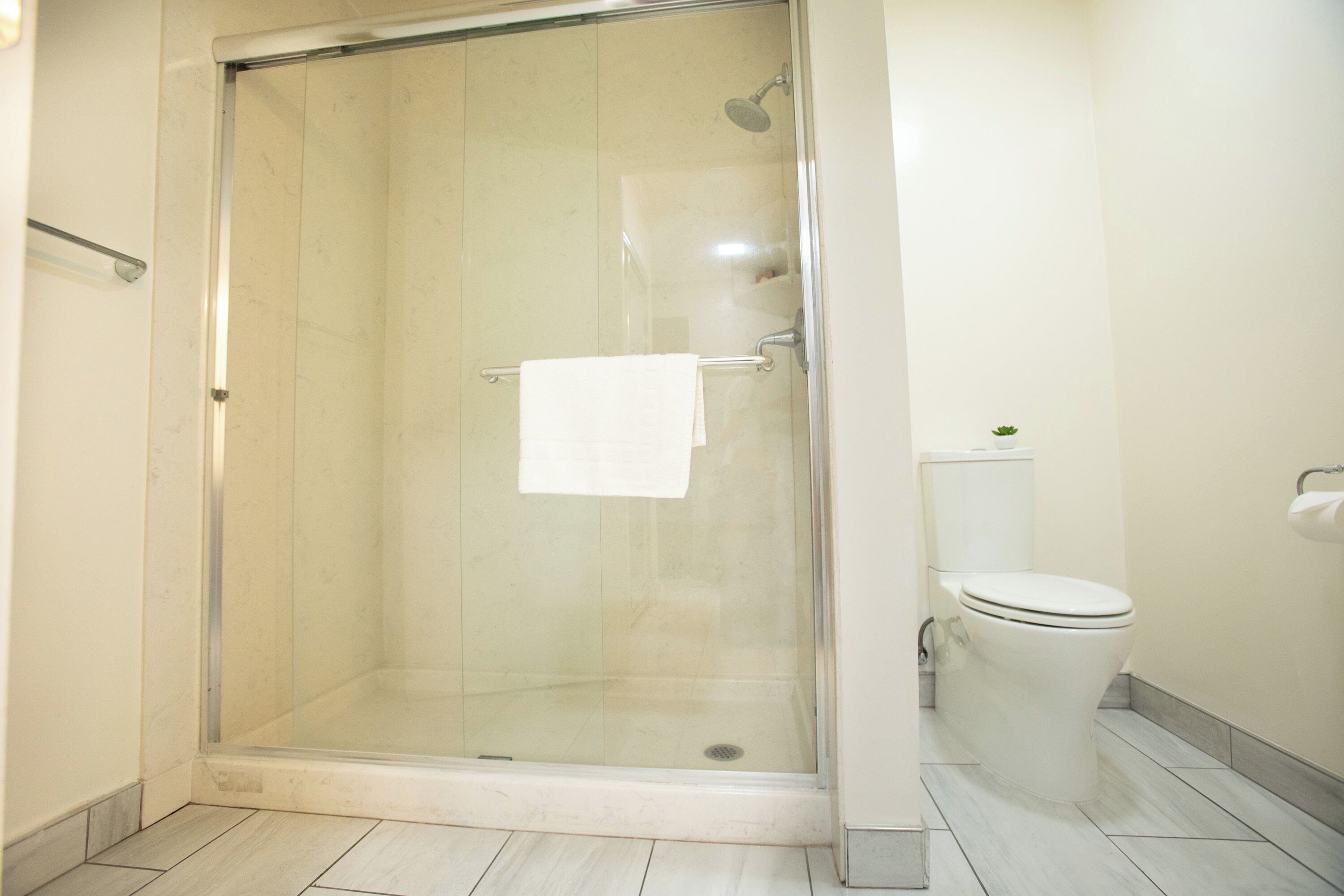 room, 1 king bed, non smoking, fireplace | bathroom | free toiletries, hair dryer, towels