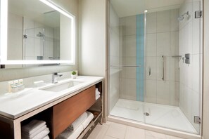Regadera en el baño