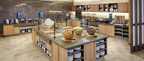 Petit déjeuner à emporter compris tous les jours