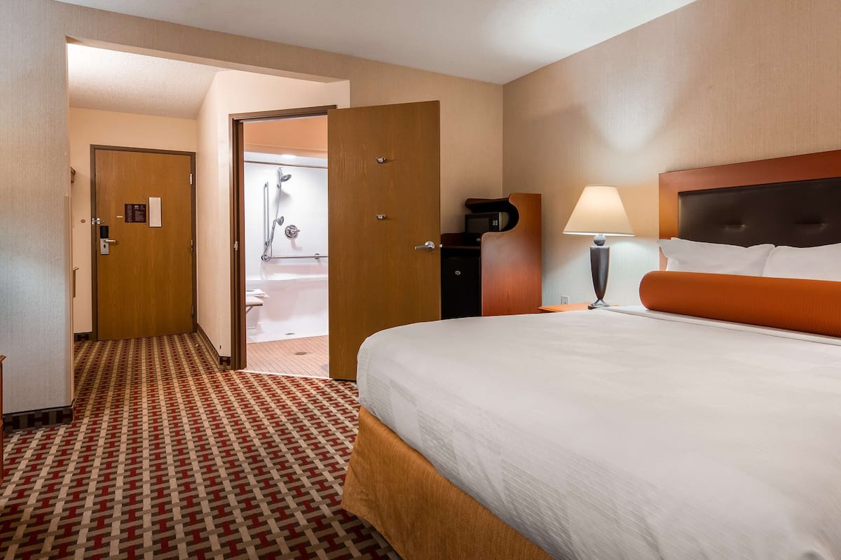 1 bedroom, hypo-allergenic bedding, in-room safe, desk