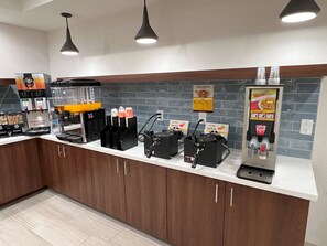 Déjeuner continental gratuit tous les jours