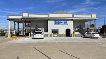 Majoituspaikan julkisivu