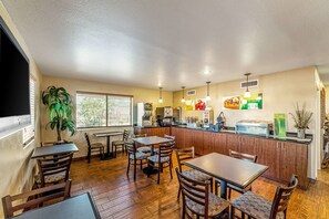 Free daily full breakfast