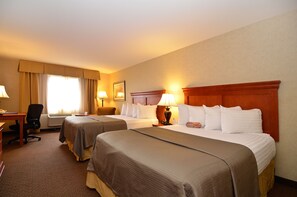 In-room safe, desk, laptop workspace, iron/ironing board