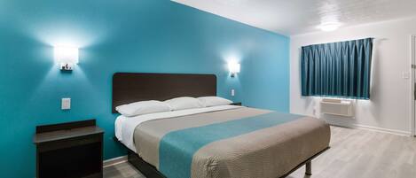 Desk, iron/ironing board, free WiFi, bed sheets