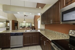 Deluxe Villa, Multiple Beds (Loft) | Private kitchen | Fridge, microwave, coffee/tea maker