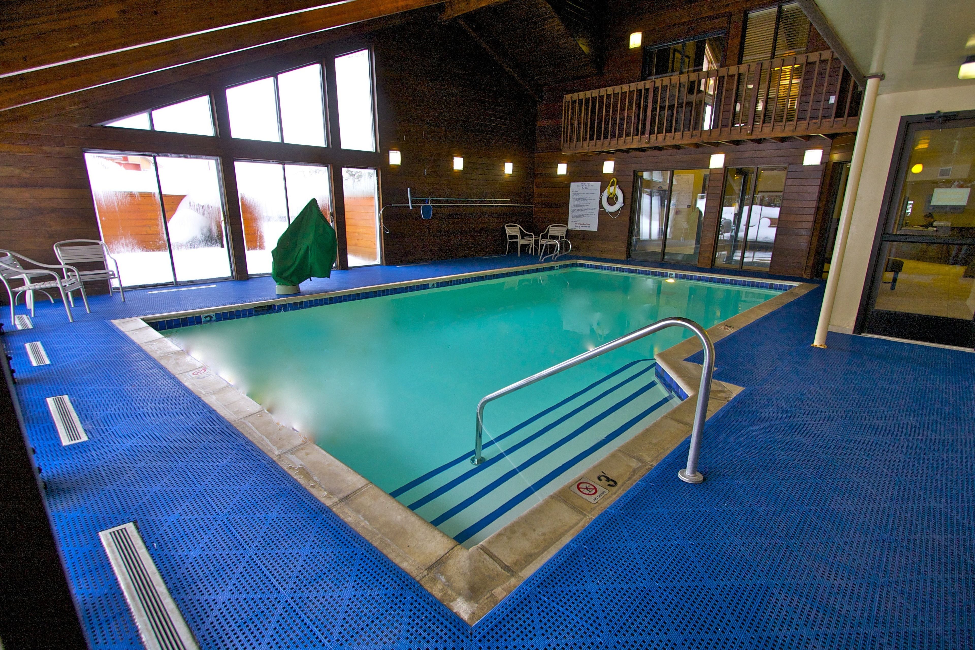 Indoor pool, seasonal outdoor pool