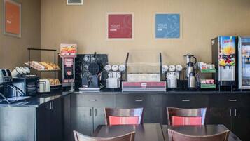 Gratis kontinental frukost varje dag